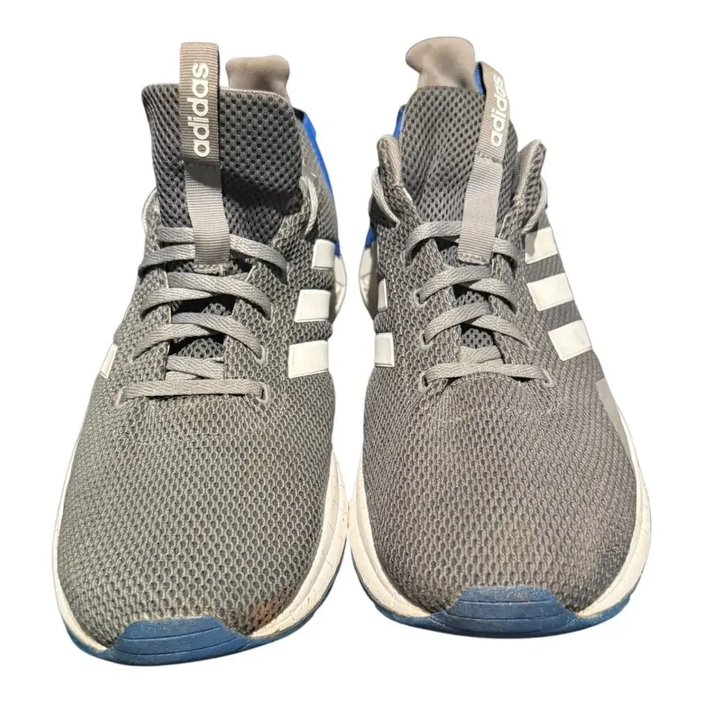 Adidas Questar Ride Men's Size 13 Gray Blue Athletic Running Sneakers